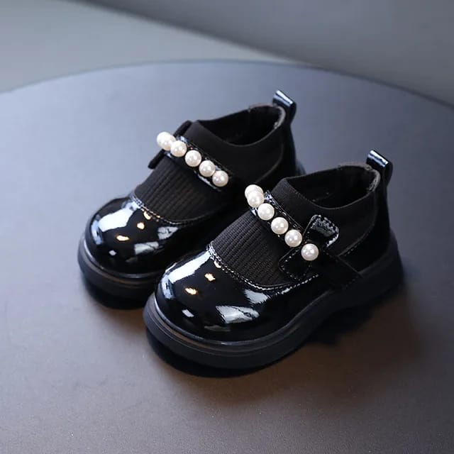 Toe Patent Leather Shoes